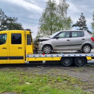 Pomoc drogowa Emitrans – autolaweta w akcji, Chorzów