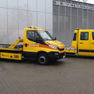 Pomoc drogowa Emitrans – autolaweta w akcji, Bytom