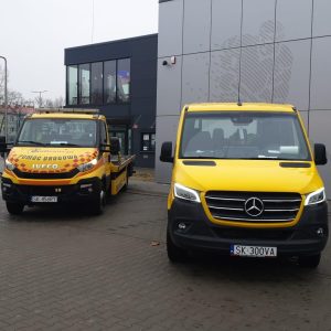 Flota pojazdów pomocy drogowej Emitrans, dostępna 24/7 w Bytomiu