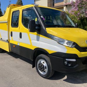 Pojazd pomocy drogowej Emitrans w Bytomiu podczas interwencji