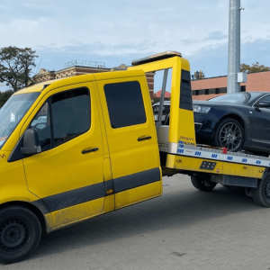 Autolaweta Emitrans świadcząca pomoc drogową w Bytomiu i Gliwicach